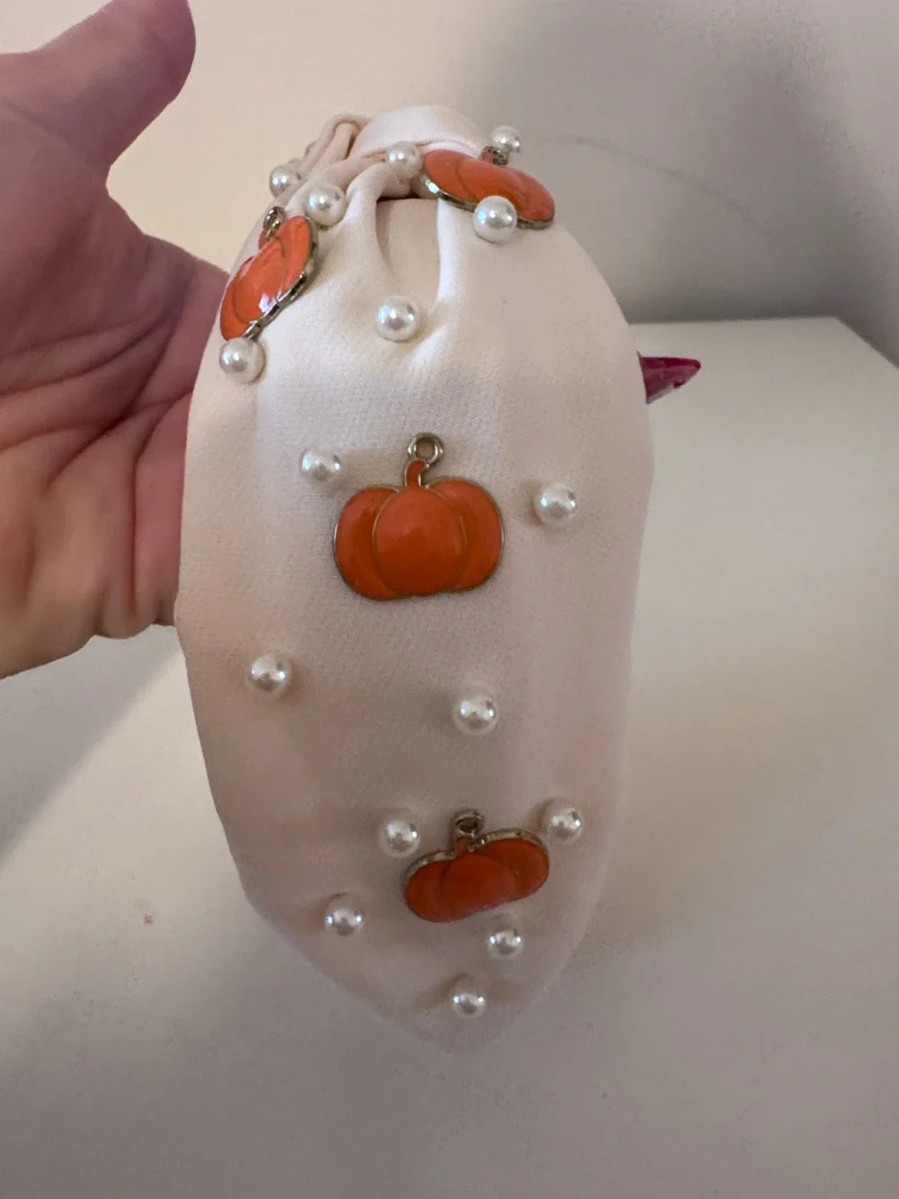 Pumpkin Knot Headband